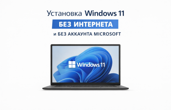 Установить Windows 11 без Интернета и без аккаунта Microsoft